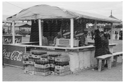 Vintage 1939 Gonzales Texas County Fair Food Stand