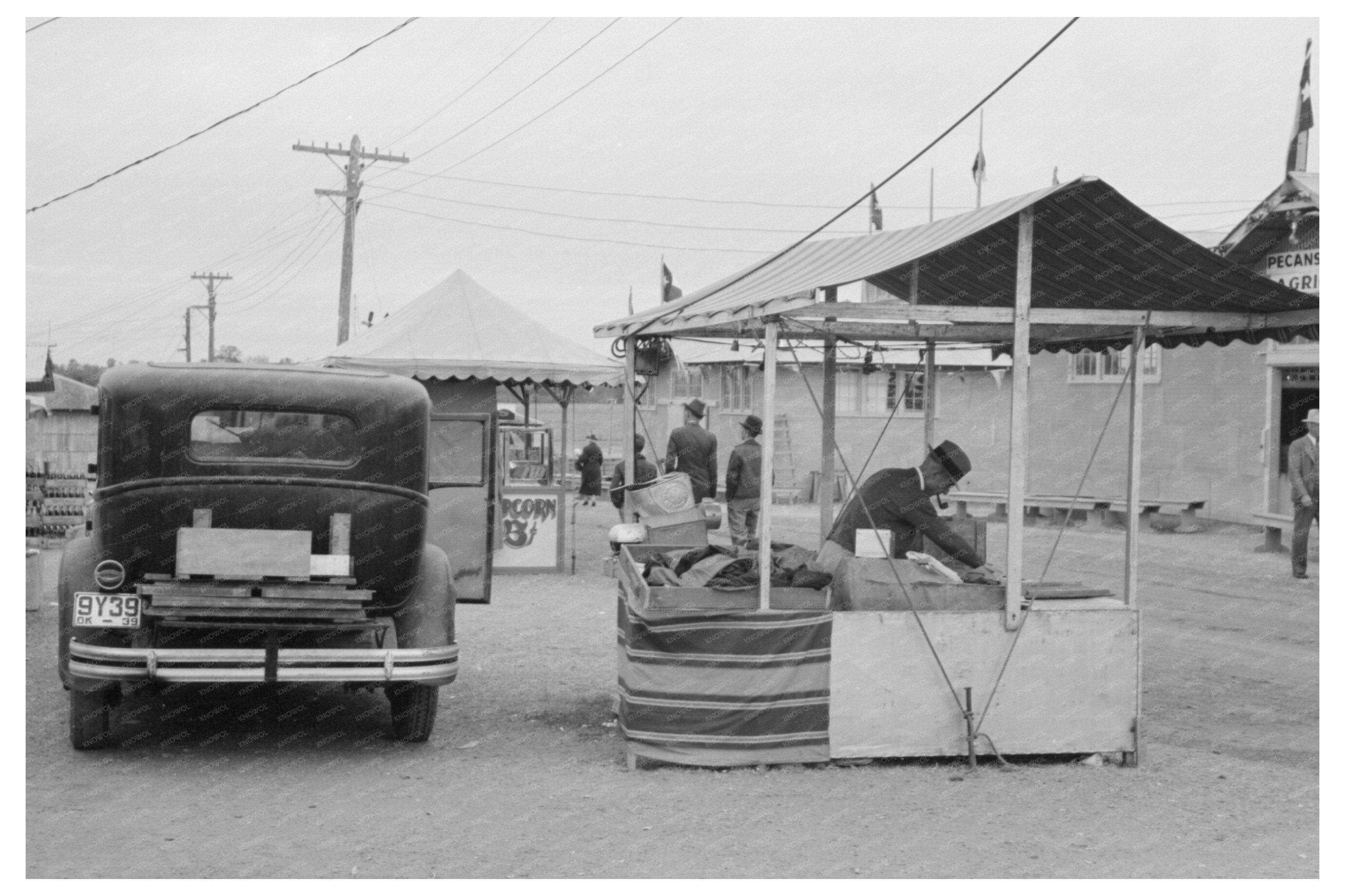 Gonzales Texas County Fair Vintage Photo October 1939