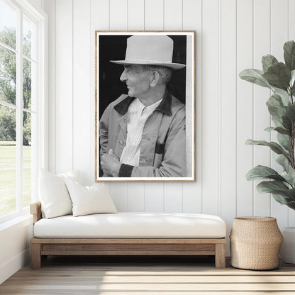 Texas Farmer at Gonzales County Fair 1939