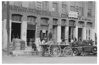 Farmers Supply Store Waco Texas November 1939