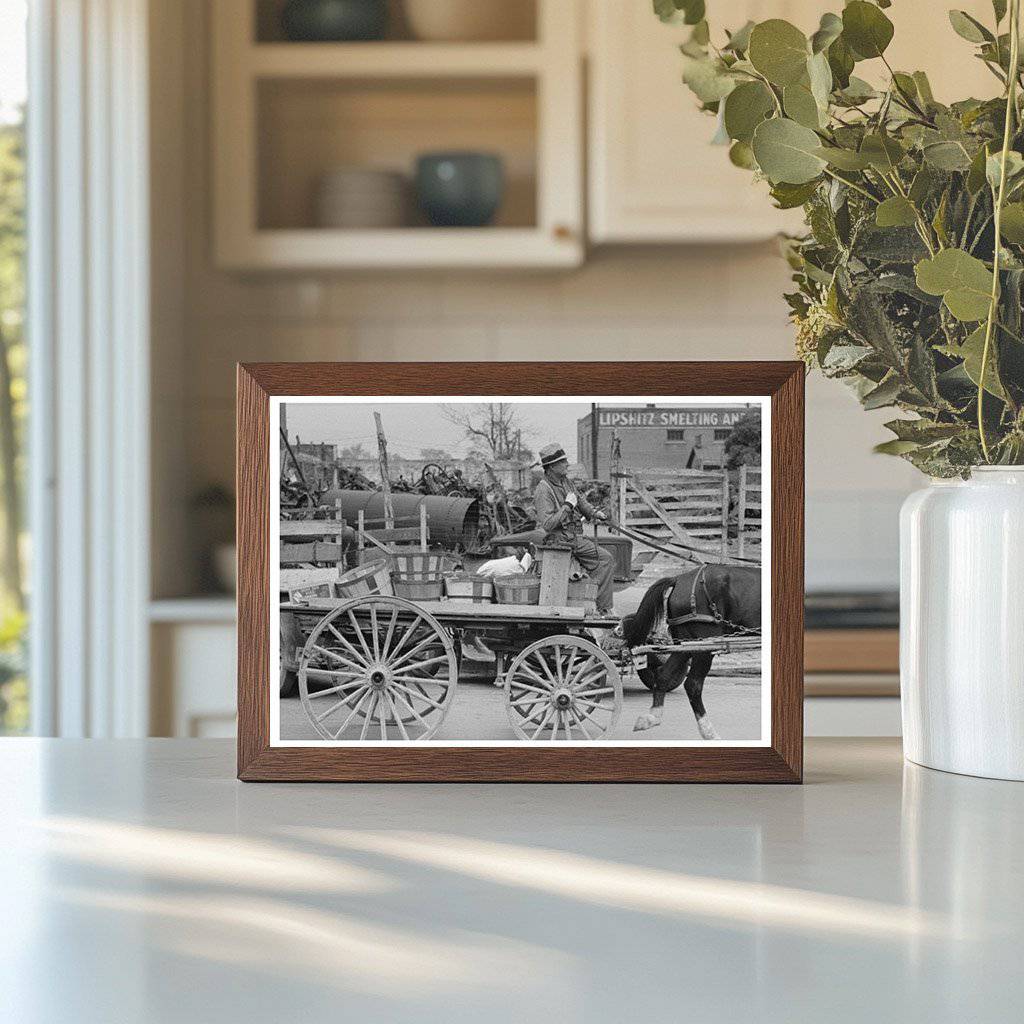 November 1939 Farmers Supply Store Scene in Waco Texas