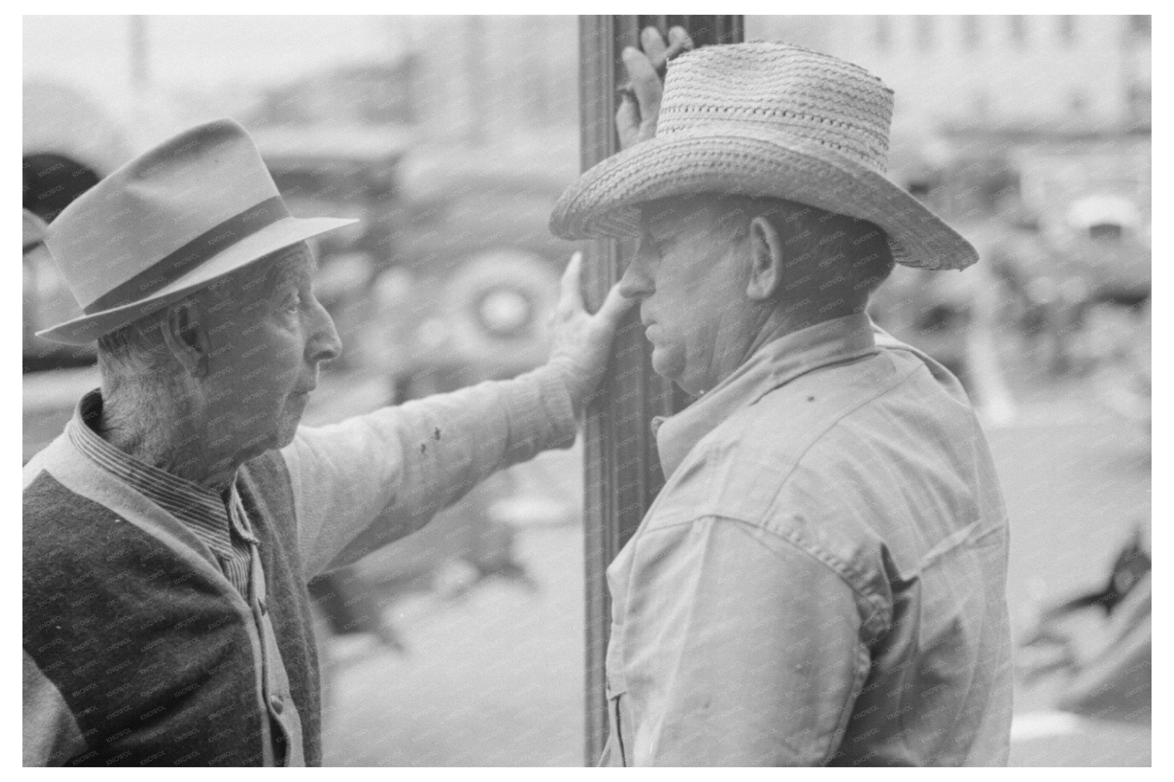 Waco Texas Farmer Market Square November 1939 Photo