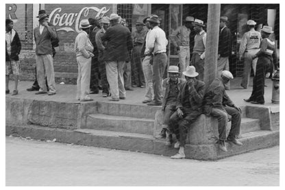 Market Square Waco Texas Street Corner November 1939