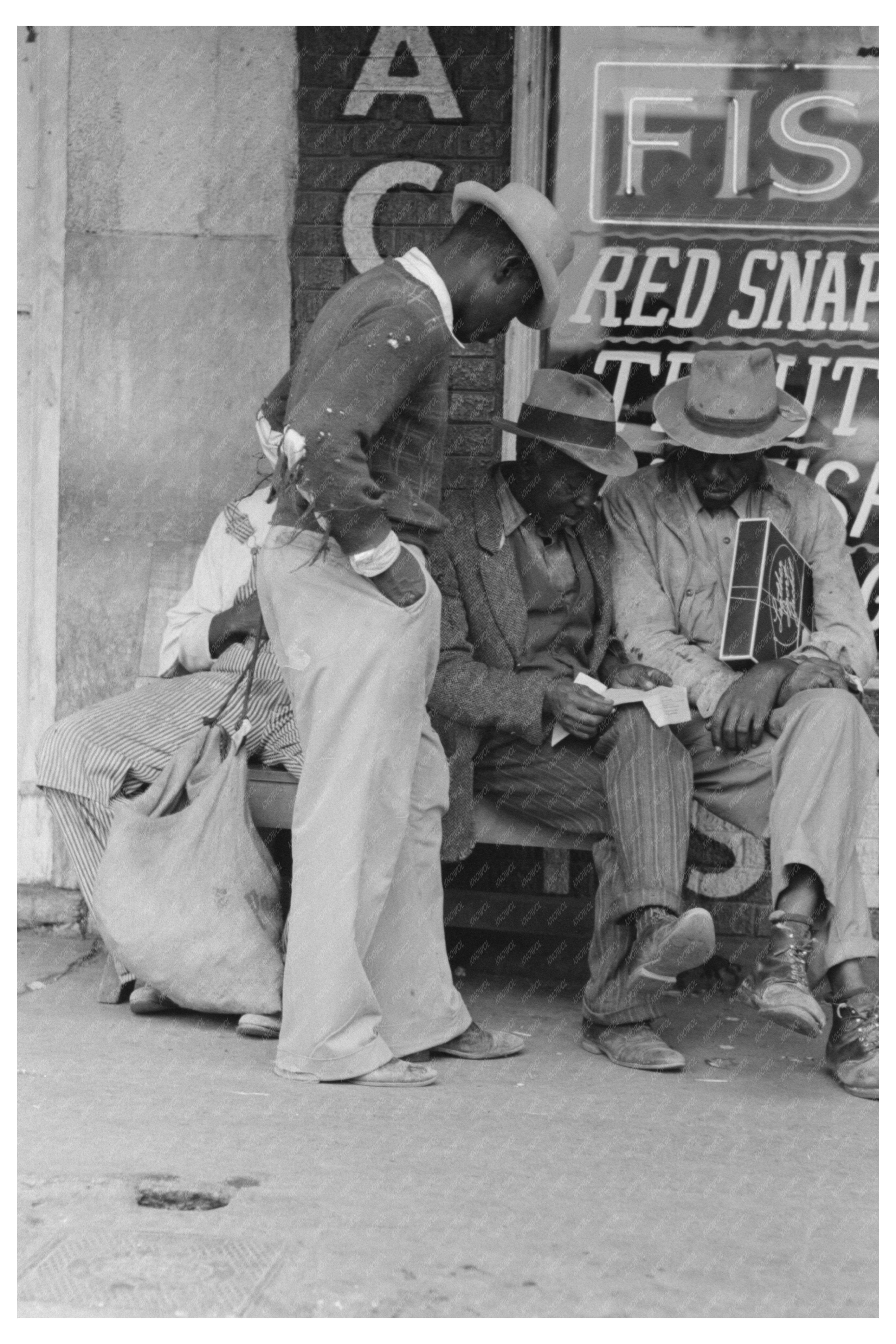 Waco Texas Market Square Gathering November 1939