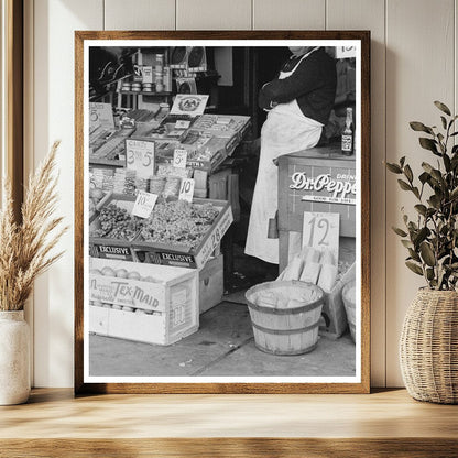 Market Square Storefront Waco Texas 1939