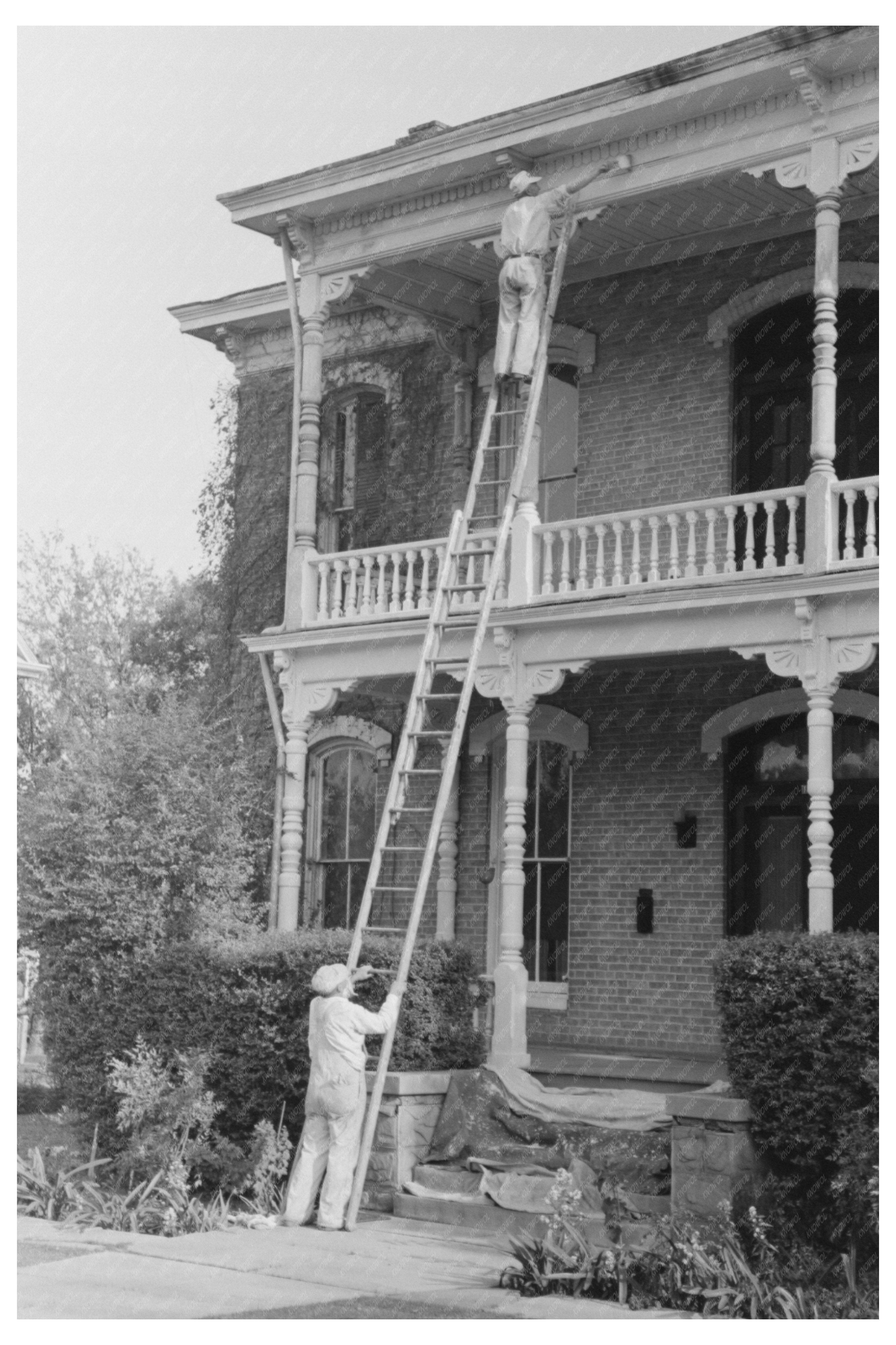 House Painting in Waco Texas November 1939