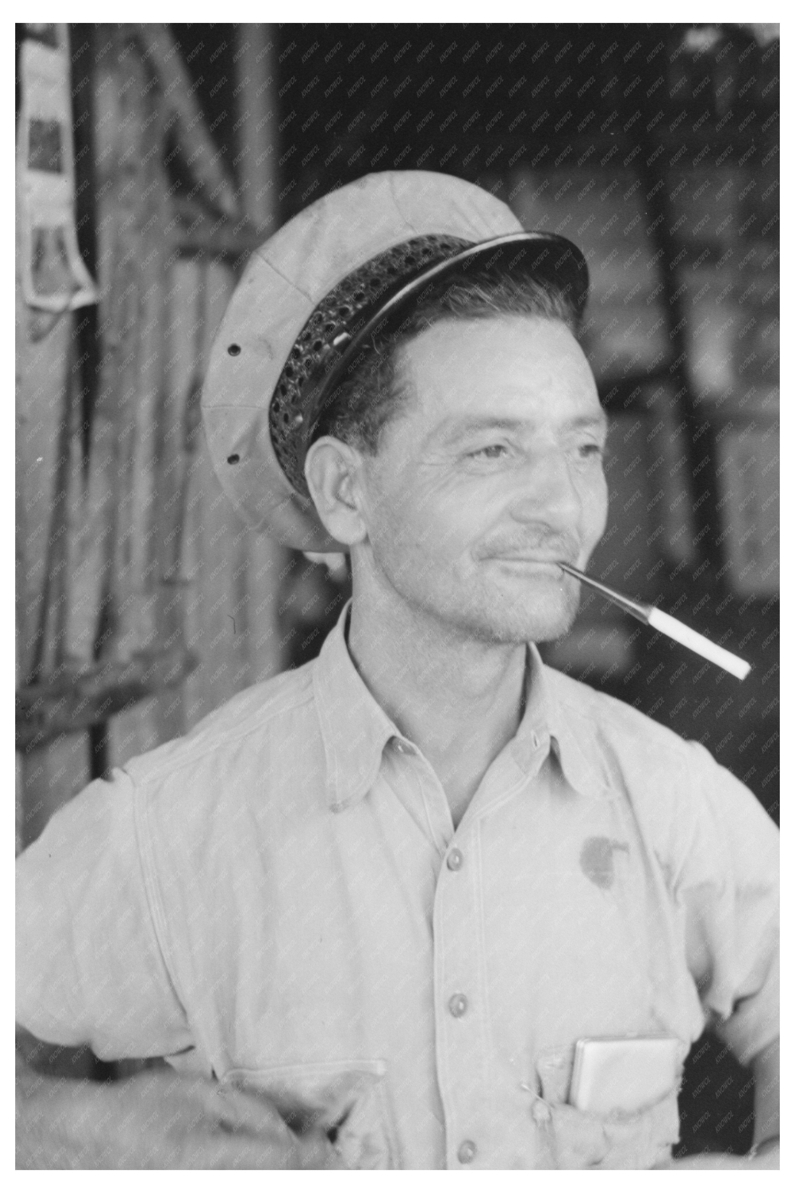 Greek Fruit Stand Owner in Waco Texas 1939