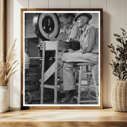 Poultry Cooperative Weigher Brownwood Texas 1939