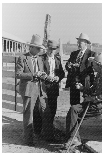 San Angelo Texas Cattlemen 1939 Vintage Image