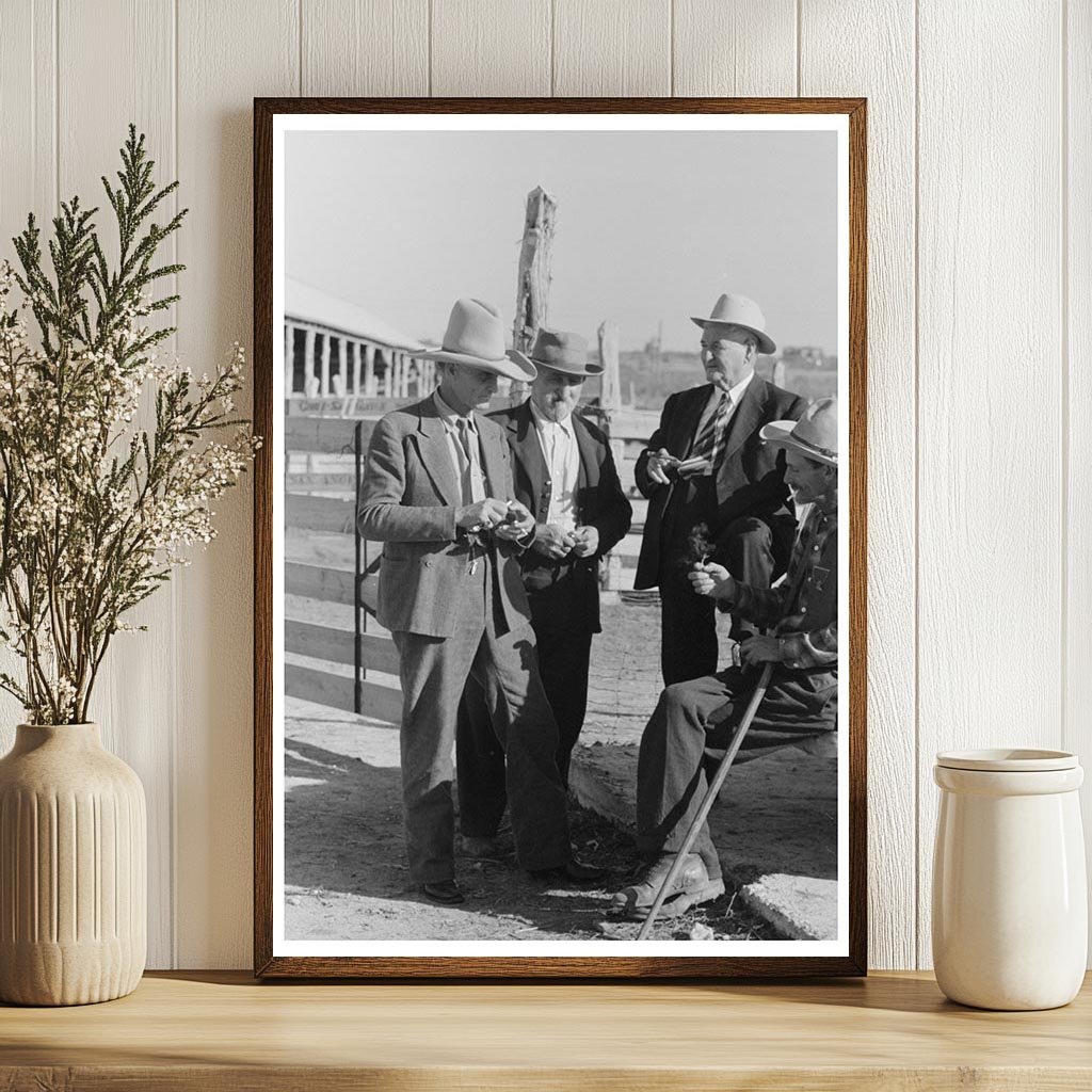 San Angelo Texas Cattlemen 1939 Vintage Image