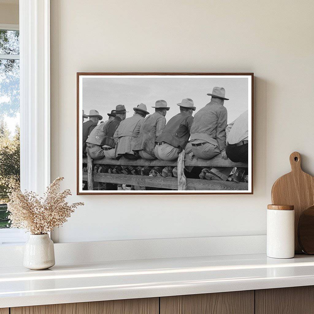 West Texans at Horse Auction in Eldorado Texas 1939