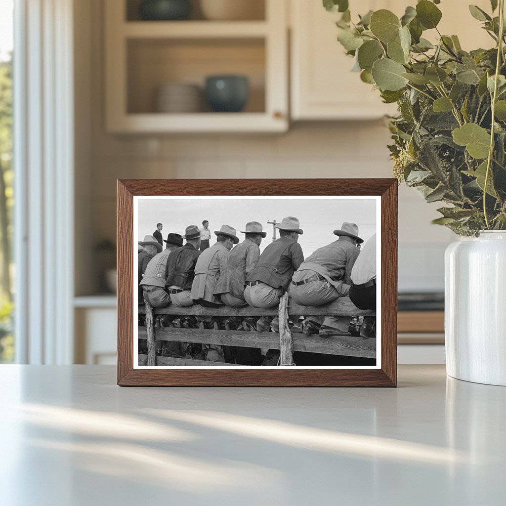 West Texans at Horse Auction Eldorado Texas 1939