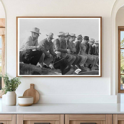 Horse Auction in Eldorado Texas November 1939