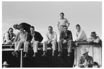 West Texans at Horse Auction Grandstand Eldorado 1939