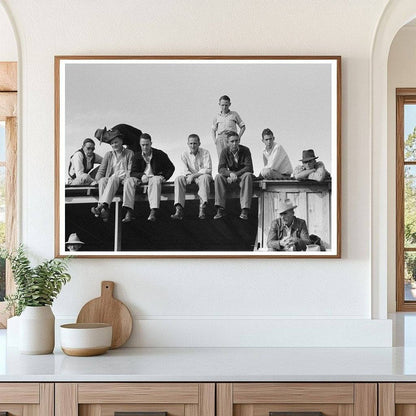 West Texans at Horse Auction Grandstand Eldorado 1939