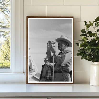 Eldorado Texas Horse Owner Advocating at Auction 1939