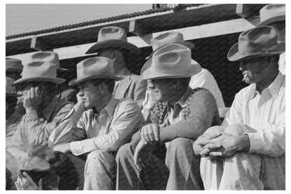Horse Sale Spectators in Eldorado Texas November 1939