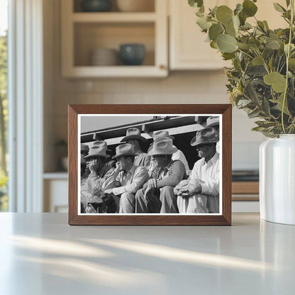 Horse Sale Spectators in Eldorado Texas November 1939