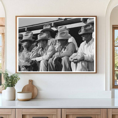 Horse Sale Spectators in Eldorado Texas November 1939