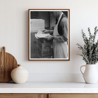 Supply Delivery at Wholesale Grocery San Angelo 1939