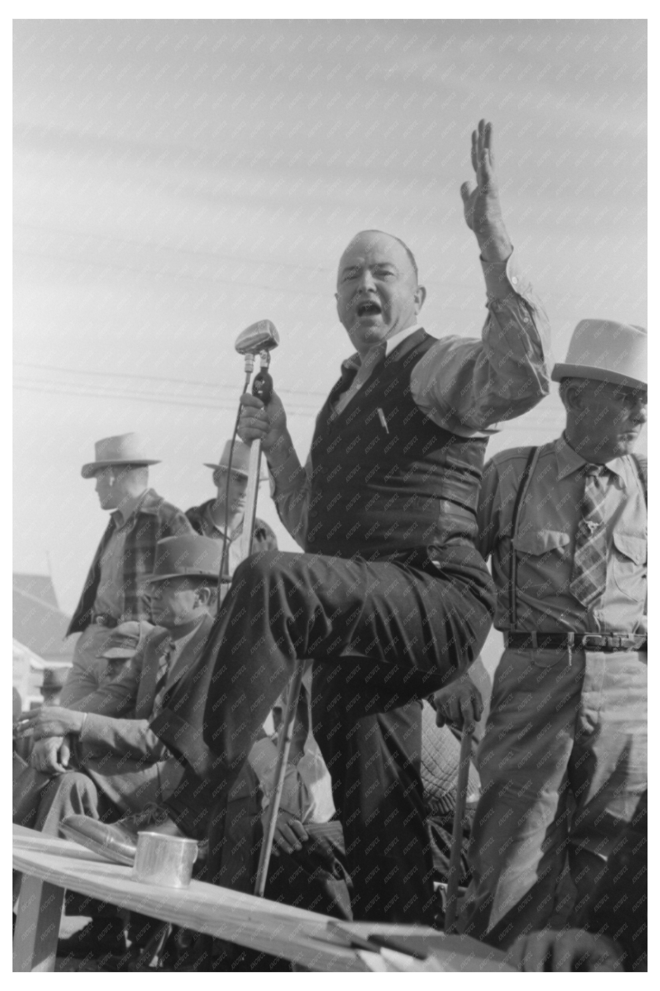 Eldorado Texas Horse Sale Auctioneer November 1939