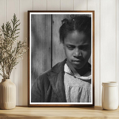 Pomp Halls Daughter Shelling Corn Oklahoma 1940