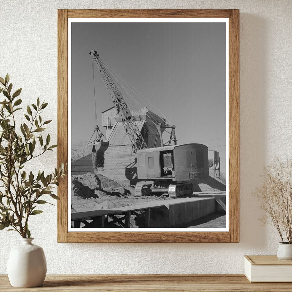 Concrete Mixing Plant Oklahoma City January 1940