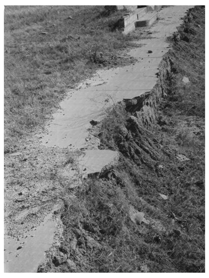 Slick Oklahoma Street Scene February 1940 Vintage Photo