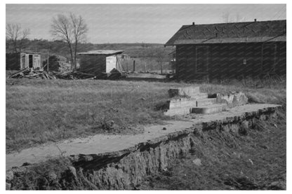 Slick Oklahoma Street Scene February 1940 Oil Boom Era