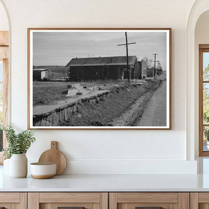 Slick Oklahoma street scene from February 1940