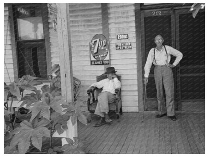 Muskogee Oklahoma Rooming House Photograph June 1939