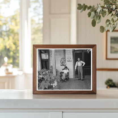 Muskogee Oklahoma Rooming House Photograph June 1939