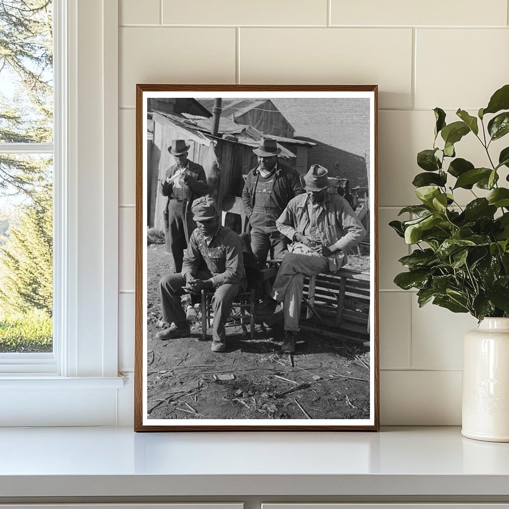 Children Playing Marbles in Eufaula Oklahoma February 1940