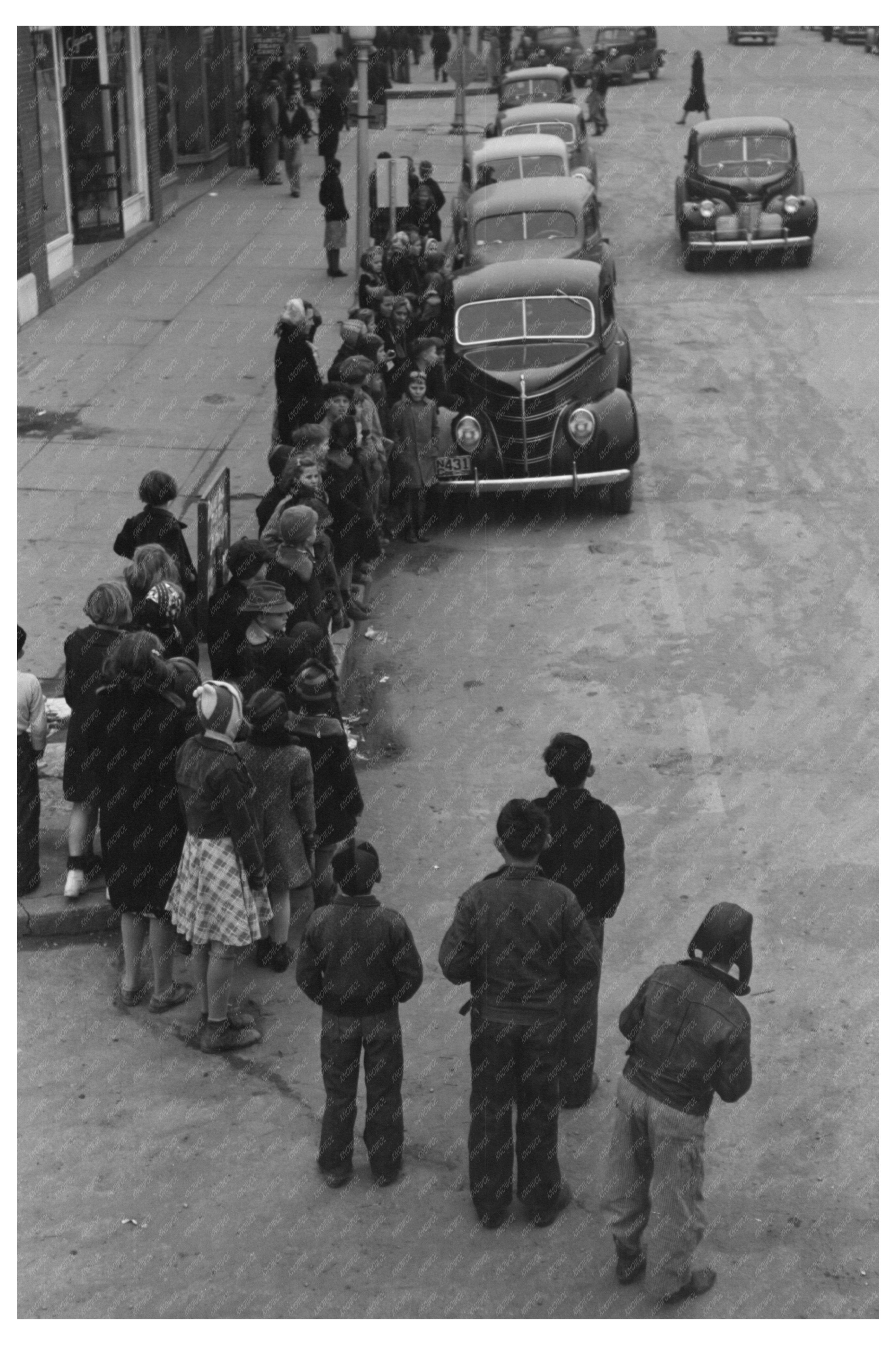 Eufaula Oklahoma Vintage Scene February 1940