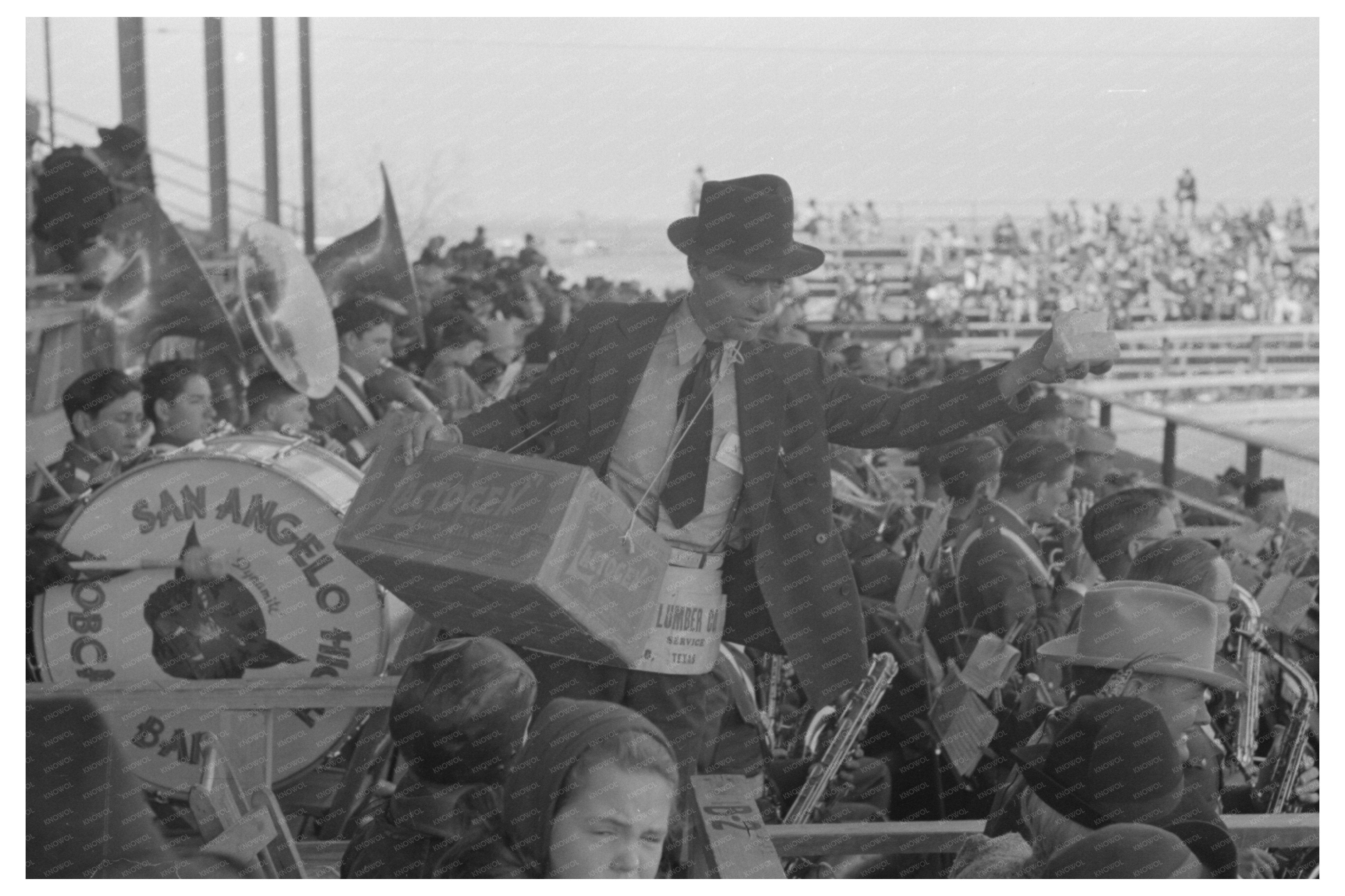 Peanut Salesman at San Angelo Rodeo March 1940