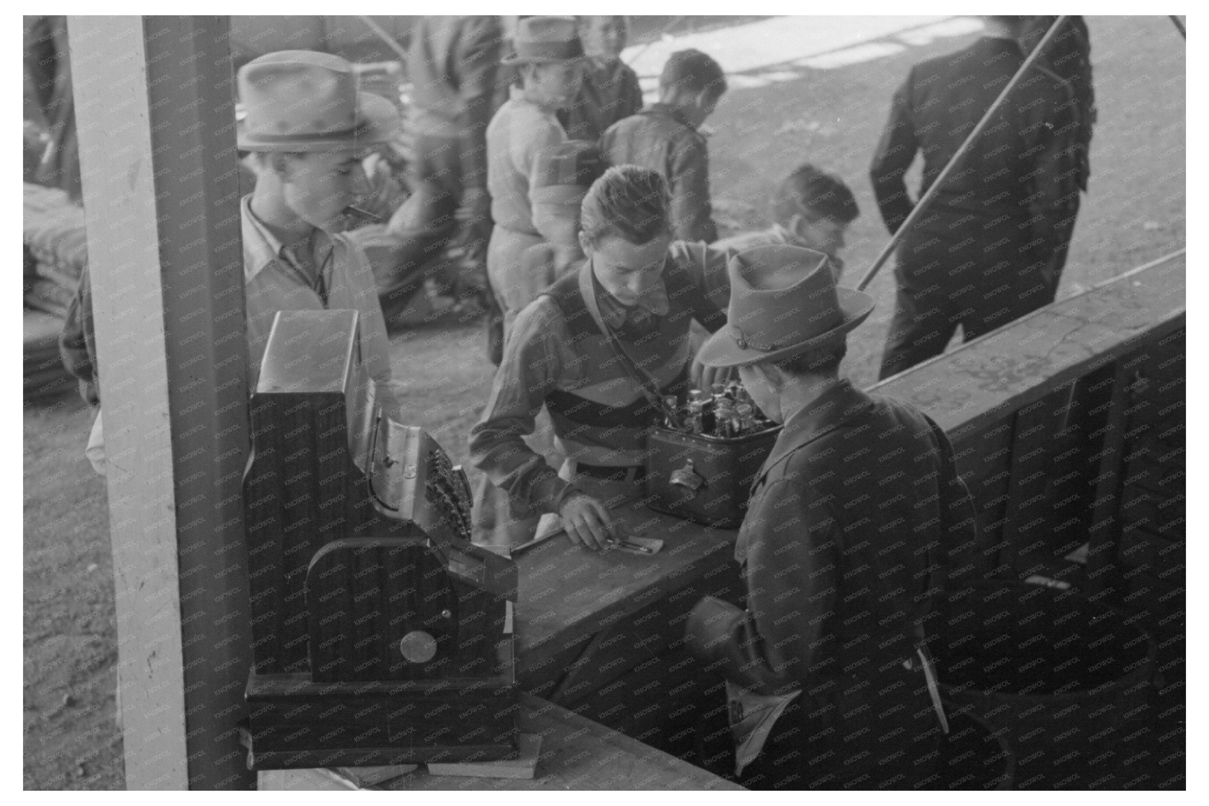 Sodapop Vendor at San Angelo Rodeo March 1940