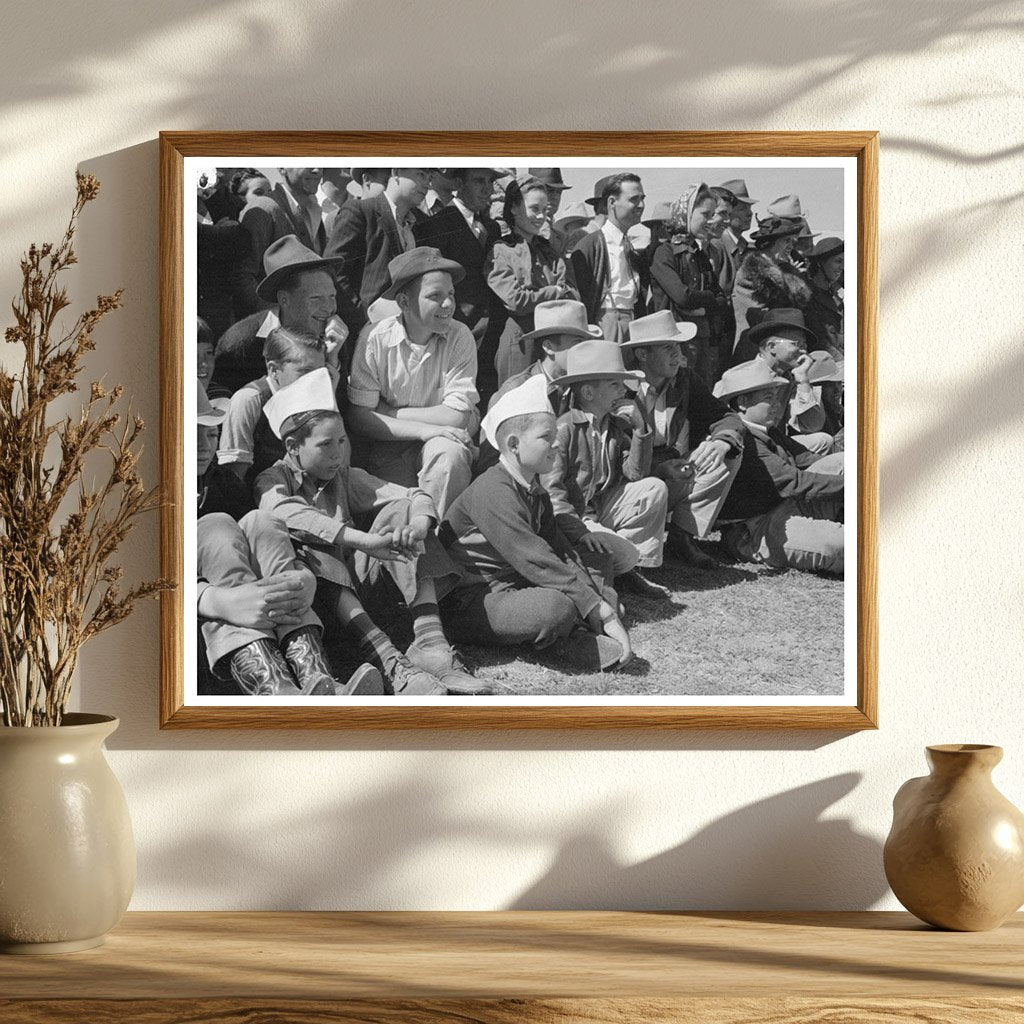 San Angelo Fat Stock Show 1940 Sideshow Escape Performance
