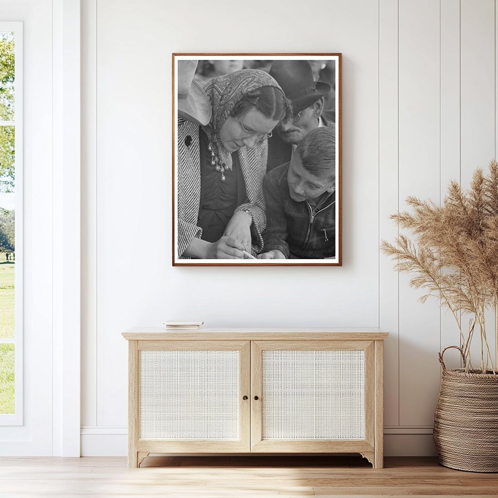 San Angelo Fat Stock Show Audience Engagement March 1940