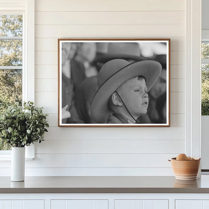 Cowboy Child at San Angelo Rodeo March 1940