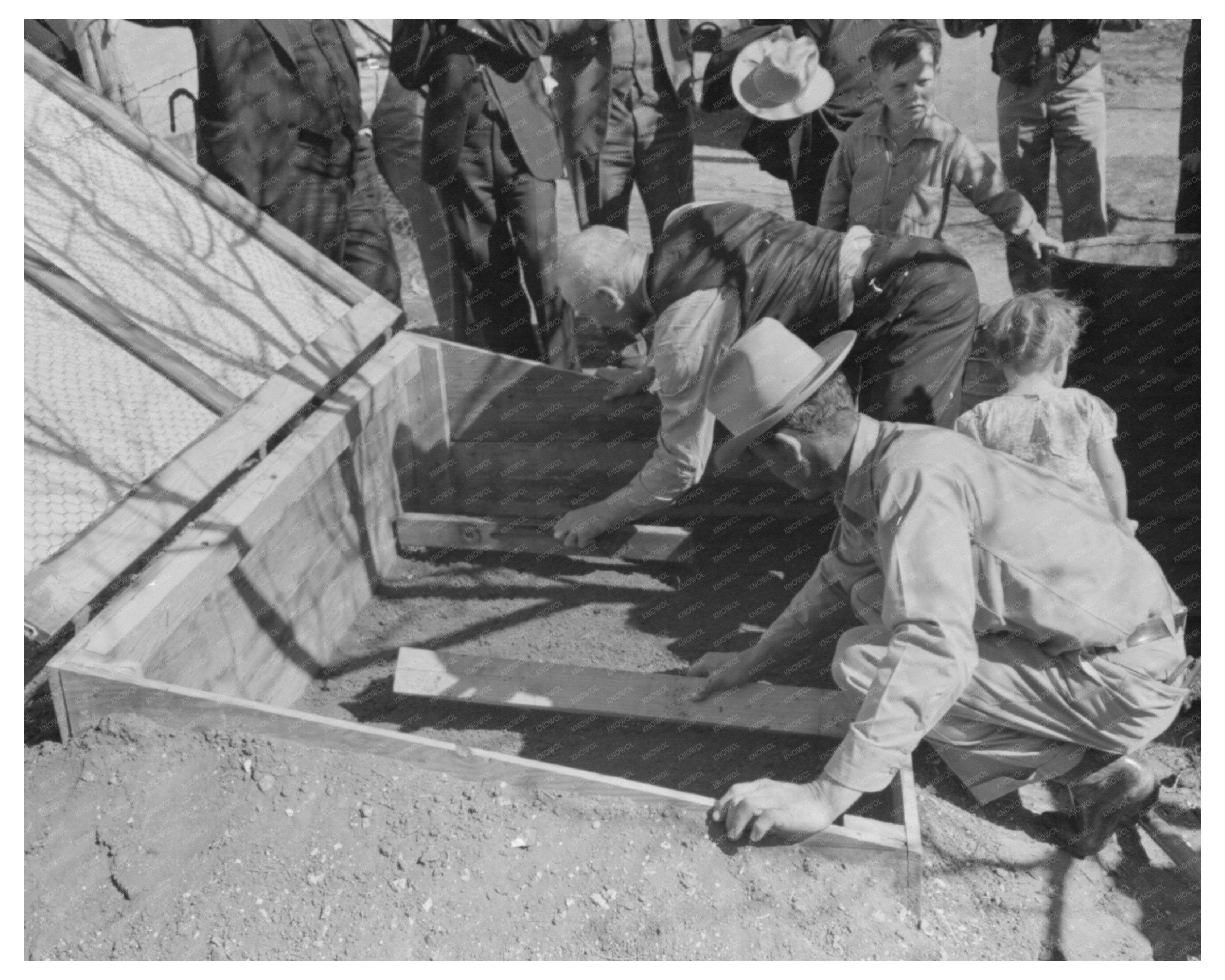 Farm Security Administration Supervisor in San Angelo 1940