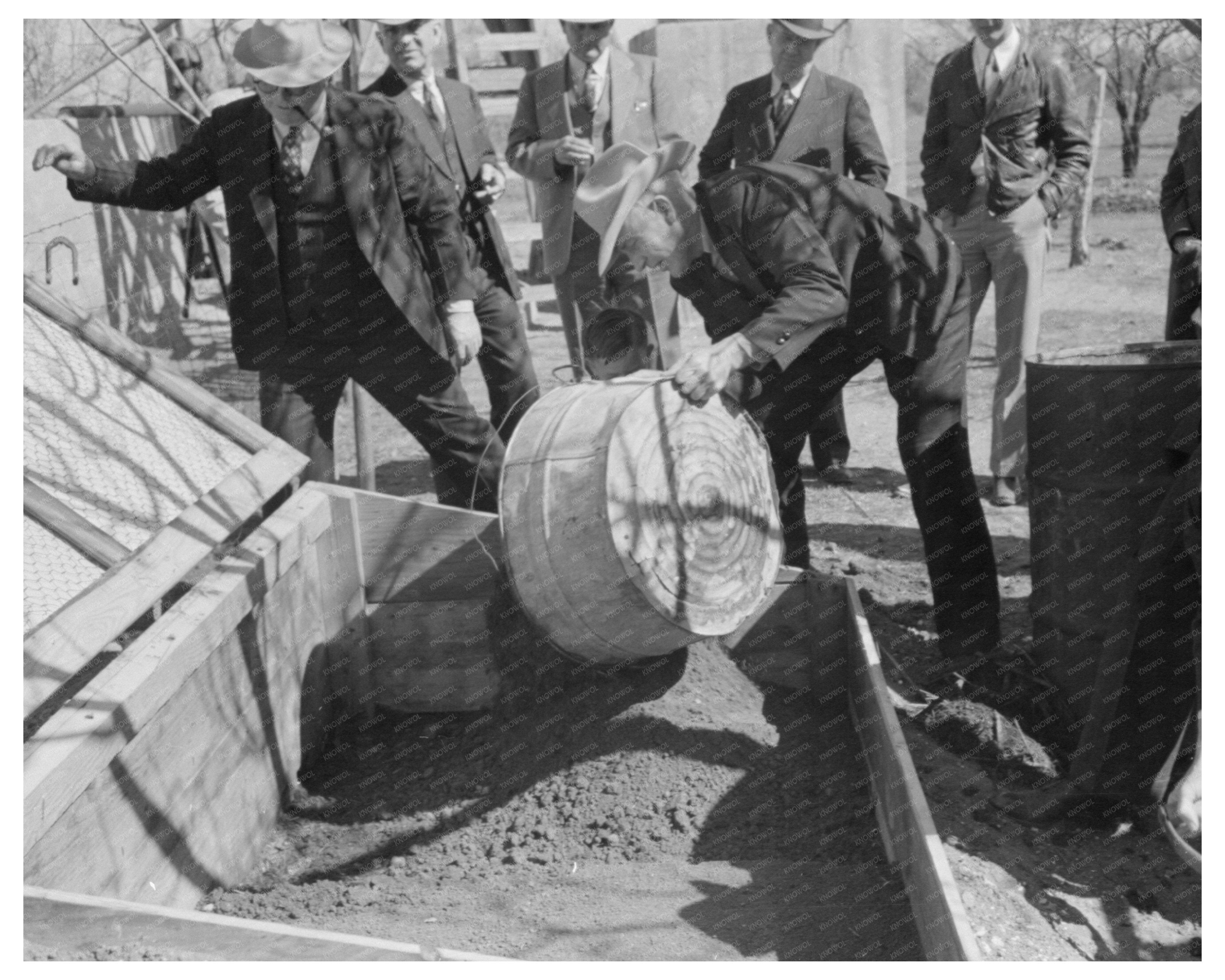 Farm Security Administration Garden Prep March 1940