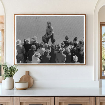 Rodeo Performer Riding Brahma Bull San Angelo 1940