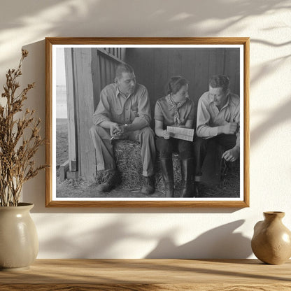 San Angelo Fat Stock Show March 1940 Vintage Photo