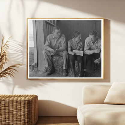 San Angelo Fat Stock Show March 1940 Vintage Photo