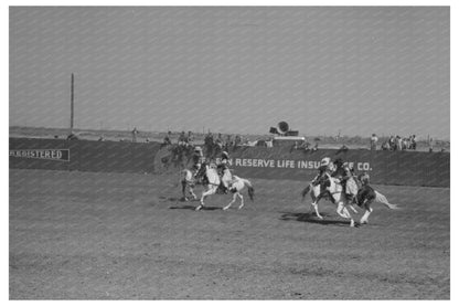 Rodeo Scene San Angelo Fat Stock Show March 1940