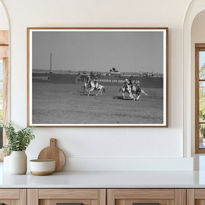 Rodeo Scene San Angelo Fat Stock Show March 1940