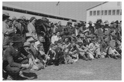 San Angelo Fat Stock Show Spectators March 1940