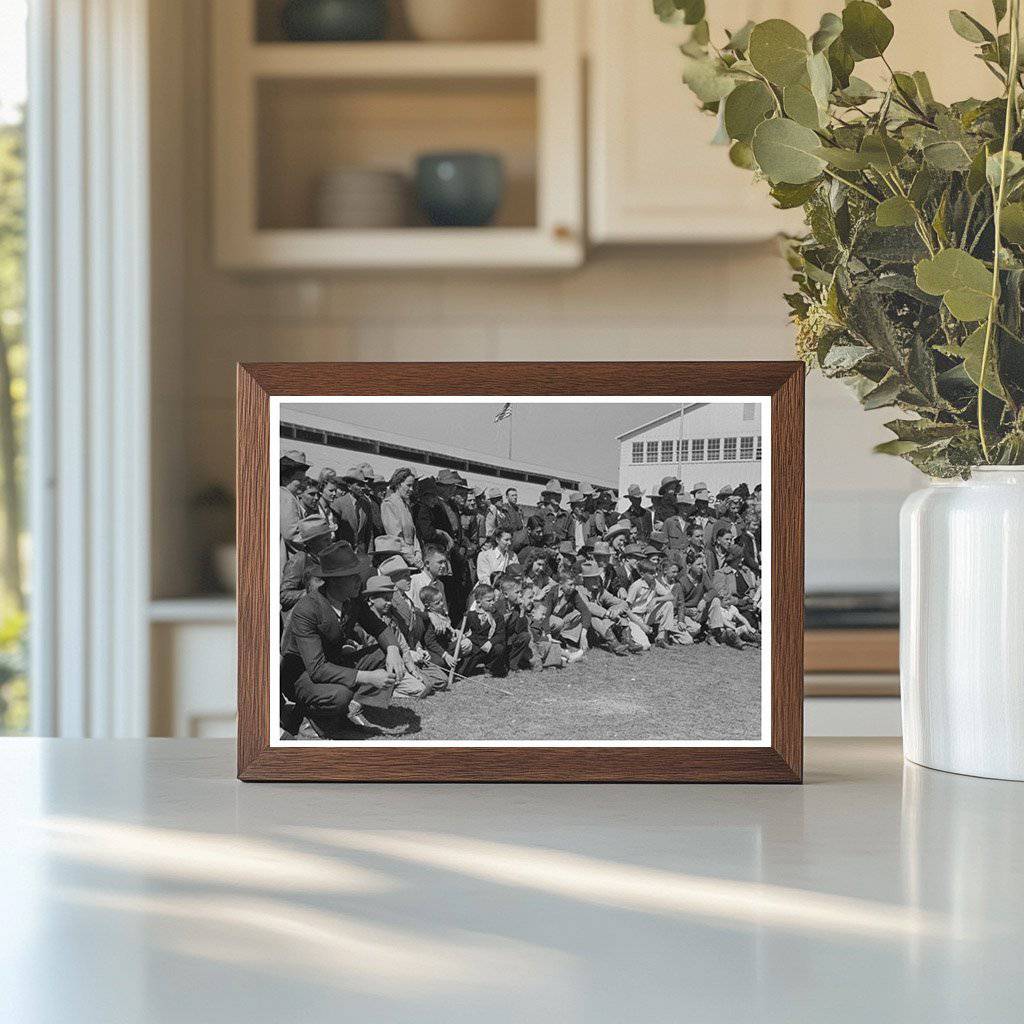 San Angelo Fat Stock Show Spectators March 1940