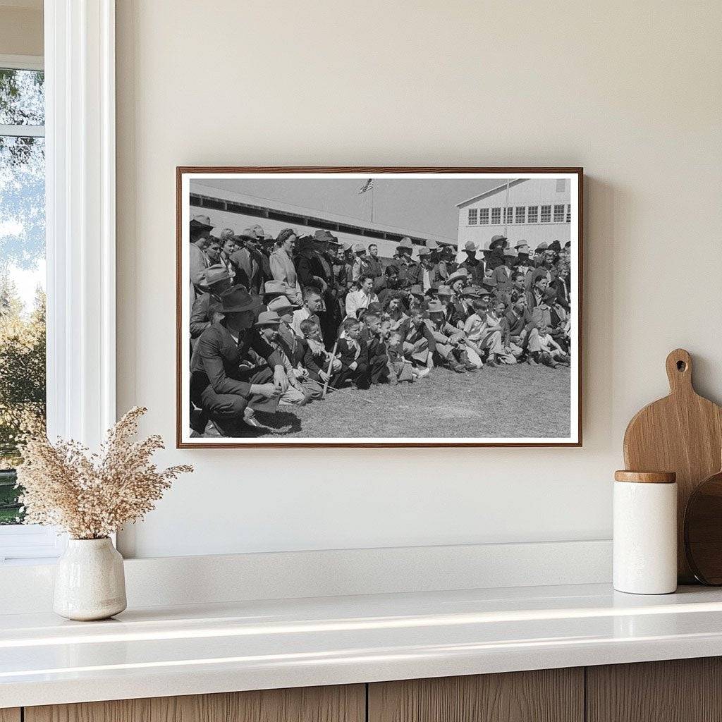 San Angelo Fat Stock Show Spectators March 1940