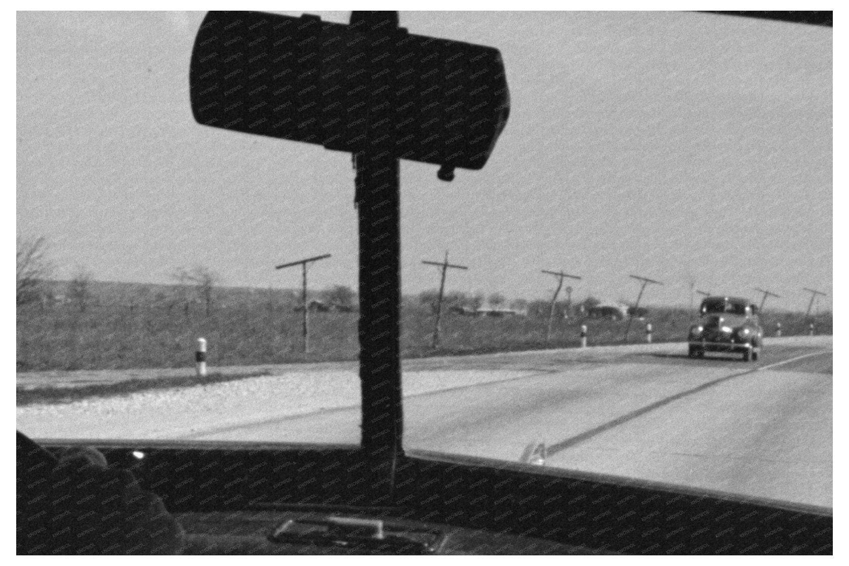 Highway in Bexar County Texas March 1940